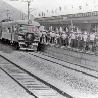 1982 թ․ Առաջին գնացքի ժամանումը Դիլիջան